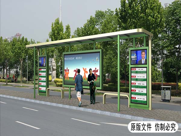 户外公交候车亭广告的设计原则